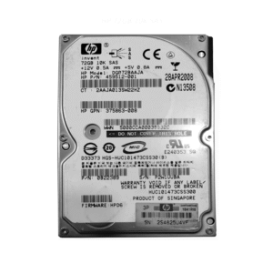 hp 72gb 10k sas hard drive